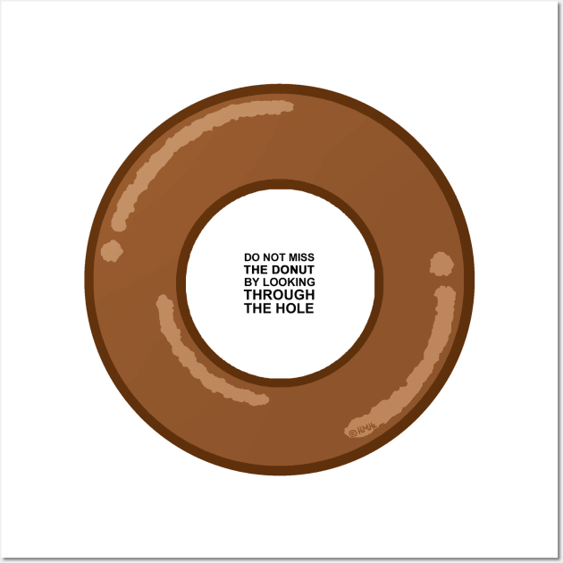 Donut's Wisdom Wall Art by NewSignCreation